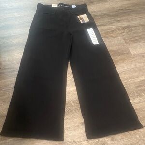 NWT LEI STRAUSS Signture Gld Totl  Shping Ultmte Wde Lg MdRse Strtch dénim jeans